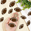 12Pcs 2 Styles Sport Resin Rhinestone Hot Melt Adhesive on the Back DIY-GF0014-26-3