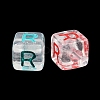 Acrylic European Beads MACR-I042-01R-2