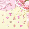 70Pcs 7 Styles Alloy Enamel Pendants FIND-CJ0007-41-6