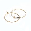 316 Surgical Stainless Steel Hoop Earrings STAS-P210-26G-02-2