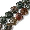 Natural Indian Agate Beads Strands G-H023-B06-01-2