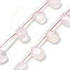 Natural Rose Quartz Beads Strands G-Q167-A05-01-1