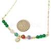 Natural & Dyed Malaysia Jade Beaded Necklaces for Women NJEW-JN04802-3