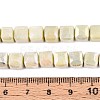 Anti-Tarnish Electroplate Glass Beads Strands GLAA-T025-8mm-10F-4