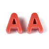 Opaque Acrylic European Beads OACR-M027-01A-06-1