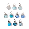 Glass Pendants PALLOY-JF03284-02-1
