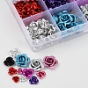 540Pcs Aluminum Beads FALUM-YW0001-01-3