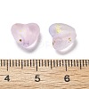 Frosted Transparent Acrylic Beads X1-OACR-F013-05-3