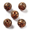 Wood European Beads WOOD-M011-03D-1