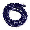 Opaque Solid Color Beads Strands EGLA-N013-P6mm-D03-2