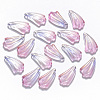 Two Tone Transparent Spray Painted Glass Pendants LS-GLAA-T016-24A-1