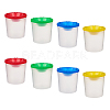 Children's No Spill Plastic Paint Cups AJEW-NB0001-73-9