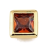 Brass Pave Cubic Zirconia Cabochons CU-CBA30E8-05G-02-1