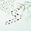 Natural Gemstone & Pearl Beaded Necklace NJEW-JN03894-4