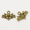 Tibetan Style Chandelier Component Links EA9731Y-AB-2