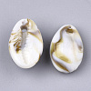 Acrylic Pendants Imitation Gemstone Style OACR-S021-46-2