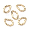 SHEGRACE Brass Spring Gate Rings XGRQ58793-761G-1