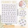 10 Sheets 5 Style PET Nail Art Stickers MRMJ-OC0003-08-2