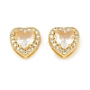 Brass Pave Cubic Zirconia Beads CU-CBA3D67-08G-05-1