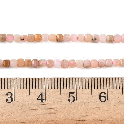 Natural Pink Opal Beads Strands G-Z104-C01-2mm-1