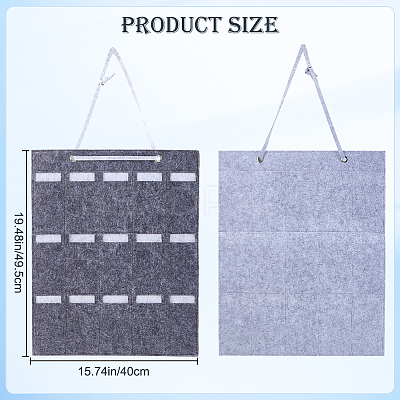 Sun Glasses Felt Storage Hanging Bag AJEW-WH20006-67B-1