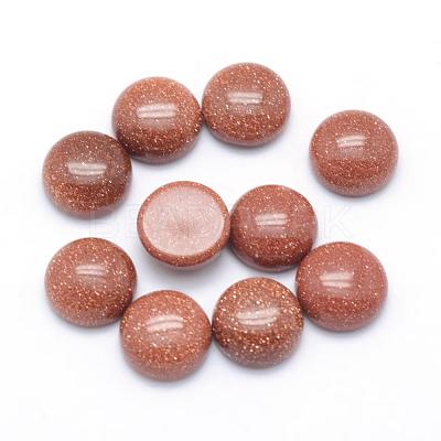 Natural & Synthetic Mixed Gemstone Cabochons G-P393-R-4mm-1