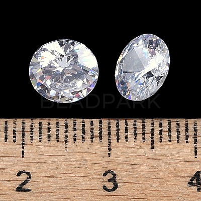 Cubic Zirconia Cabochons ZIRC-M002-8mm-007-1
