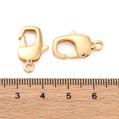Brass Lobster Claw Clasps KK-H513-01B-G-1