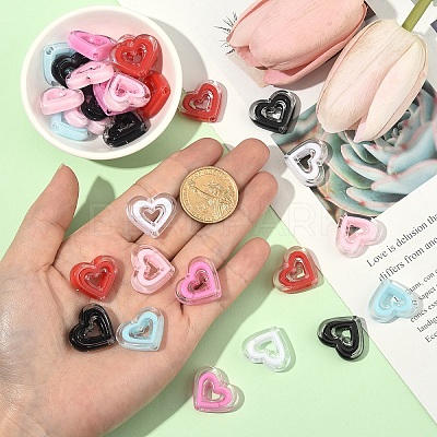 30Pcs Acrylic Beads SACR-YW0001-80A-1