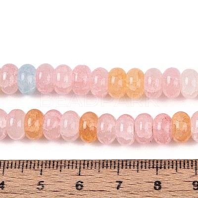 Glass Beads Strands GLAA-N059-5x8mm-28-1