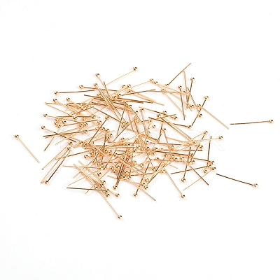 Brass Ball Head Pins KK-WH0043-03A-01-1