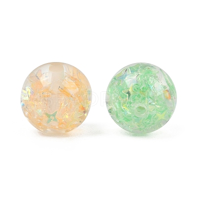 Transparent Resin Beads RESI-C070-06B-1