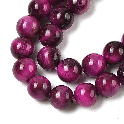 Natural Tiger Eye Beads X1-G-B133-A02-6MM-05-1