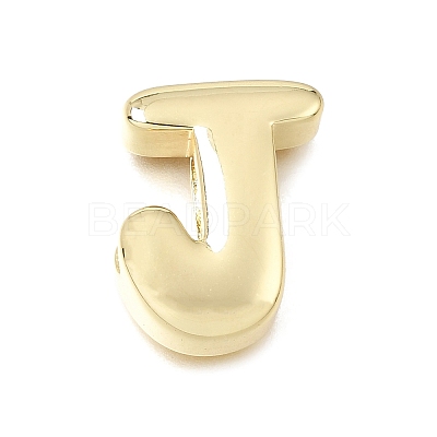 Brass Slide Charms KK-E802-33G-J-1
