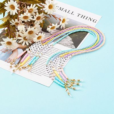 Acrylic Eyeglasses Chains AJEW-EH00352-1