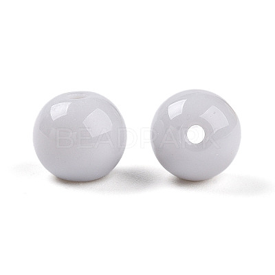 Opaque Solid Color Glass Beads LS-GLAA-N007-8mm-A08-1