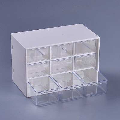 Plastic Cosmetic Storage Display Box AJEW-WH0096-62-1
