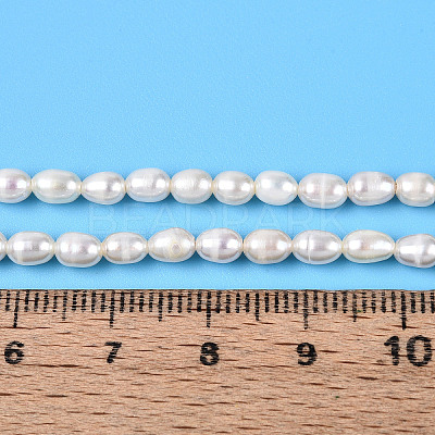 Natural Cultured Freshwater Pearl Beads Strands PEAR-N024-04-2AB-1