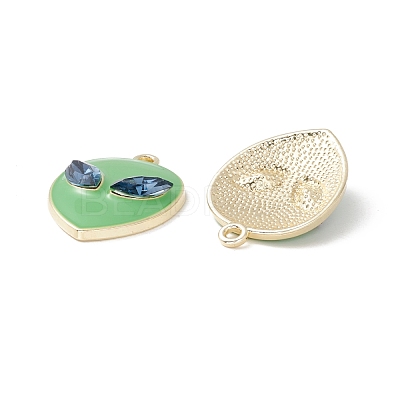 Alloy Enamel Pendants ENAM-B048-02B-1