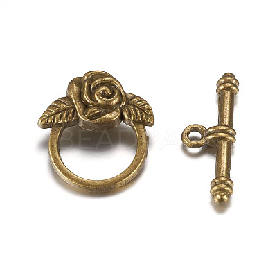 Tibetan Style Toggle Clasps LS-MLF0026Y-1