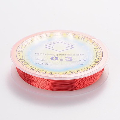Copper Jewelry Wire CWIR-CW0.3mm-13-1
