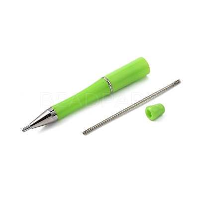 ABS Plastic Nail Art Rhinestones Pickers Beadable Pens AJEW-C040-03E-1