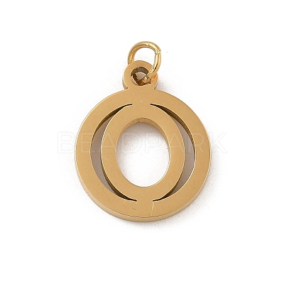 304 Stainless Steel Charms
with Jump Ring LS-STAS-R001-02G-O-1