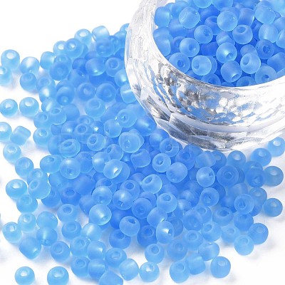 (Repacking Service Available) Glass Seed Beads SEED-C017-4mm-M3-1