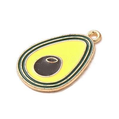 Alloy Enamel Pendants ENAM-E064-25KCG-06-1