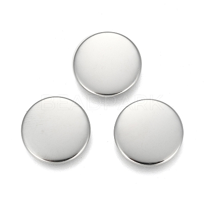 304 Stainless Steel Plain Edge Bezel Cups X-STAS-E460-10S-14MM-1