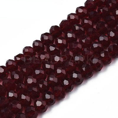 Glass Beads Strands EGLA-A034-T4mm-D32-1