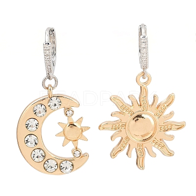 Brass with Crystal Rhinestone Earrings & Necklaces WG06C1A-09-1