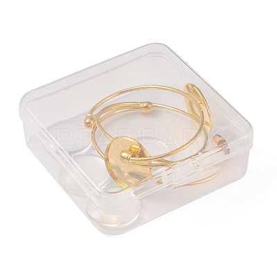 DIY Blank Dome Bangle Making Kit DIY-FS0003-50G-1
