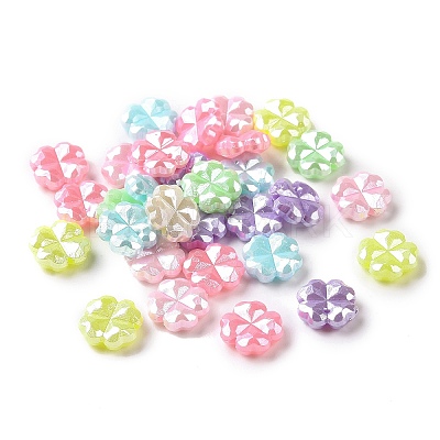 Imitation Pearl Acrylic Beads OACR-A017-07-1